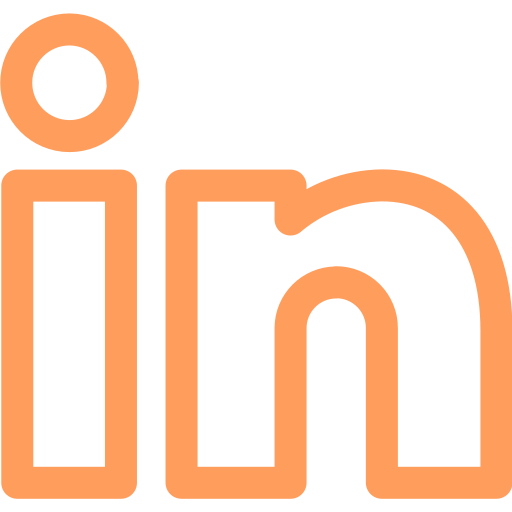 The linkedin icon